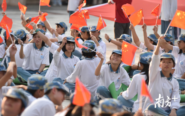 广东省实验中学国庆视频，展现学子风采与爱国情怀